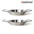 Coobinox® Conjunto de Paella de Aço Inoxidável de 2 Peças CO-1150 Utensílios de cozinha leves duráveis para casa e acampamento